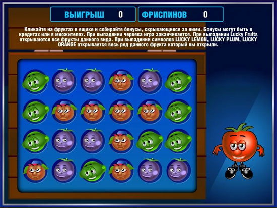 Бонусная игра слота Crazy Fruits