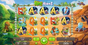 Игровой автомат Kangaliens (Кенгуру против пришельцев)