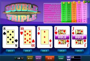 Игровой автомат Double Triple (Видеопокер Дабл Трипл)